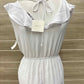 fraiche Size 6 White Womens Dress