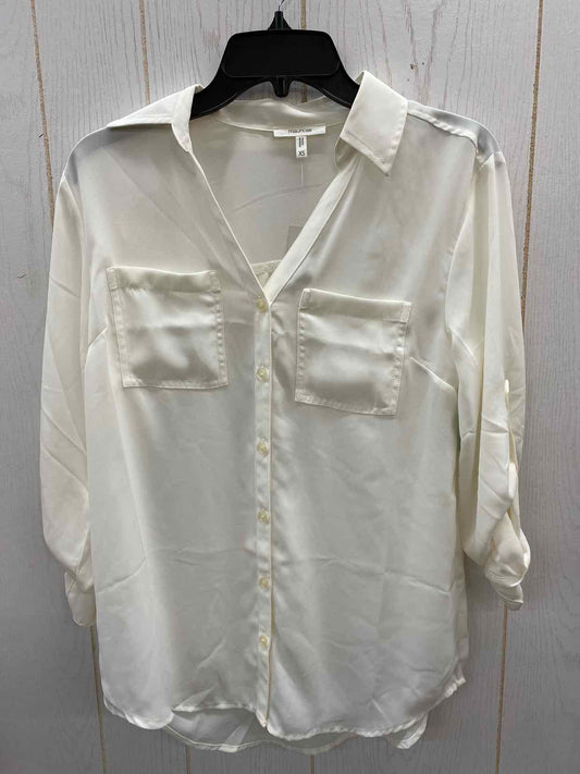 Maurices White Womens Size XS Shirt