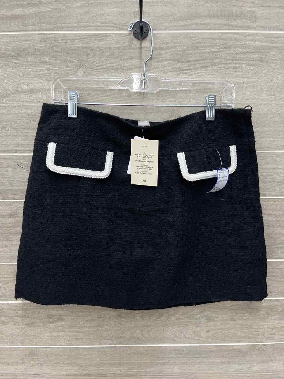 H&M Size 10 Black Womens Skirt