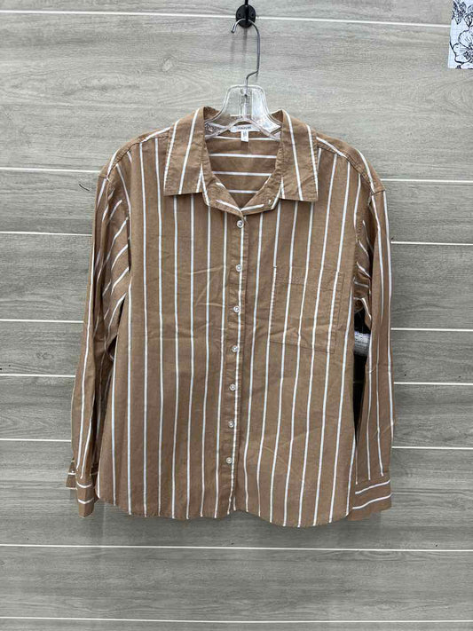 Maurices Size S Tan Womens Shirt