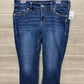 Silver Size 10 Blue Womens Jeans