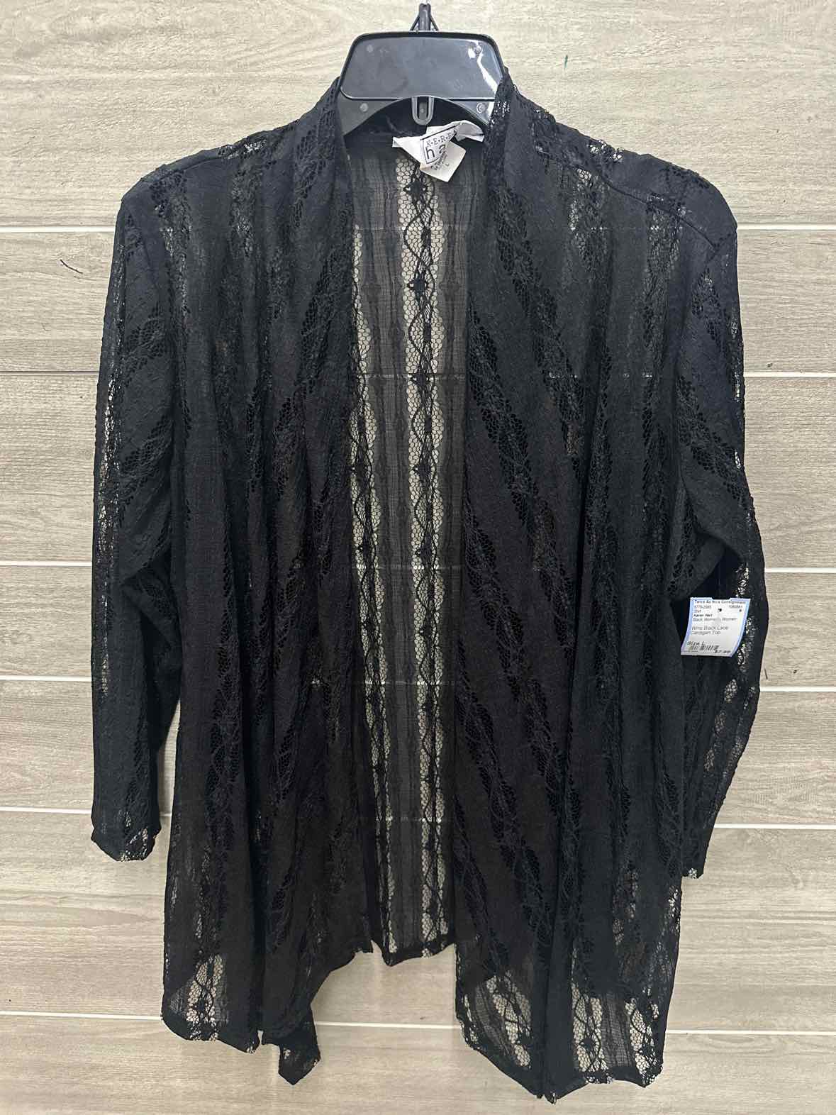 Karen Hart Size L Black Womens Shirt