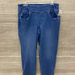 belle by Kim Gravel Blue Womens Women Size 12P Jeans