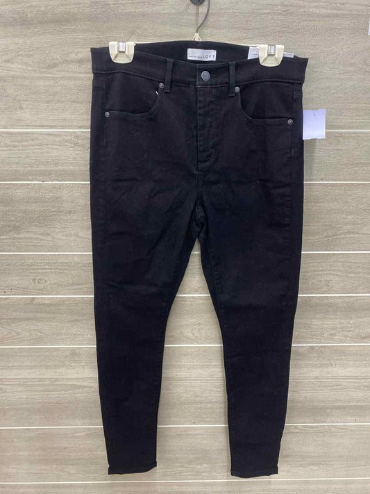 LOFT Black Womens Size 10 Jeans