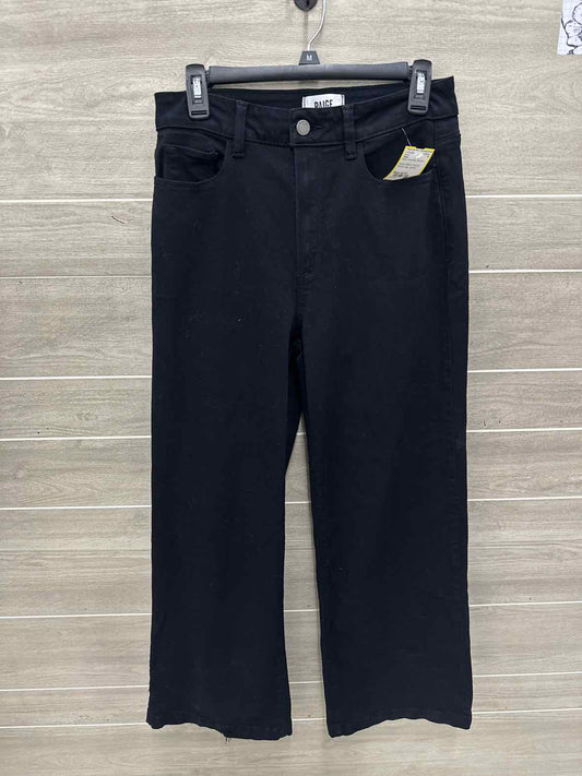 Paige Size 8/10 Black Womens Jeans