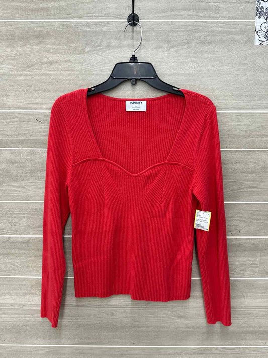 Old Navy Red Womens Women Size XL Sweater