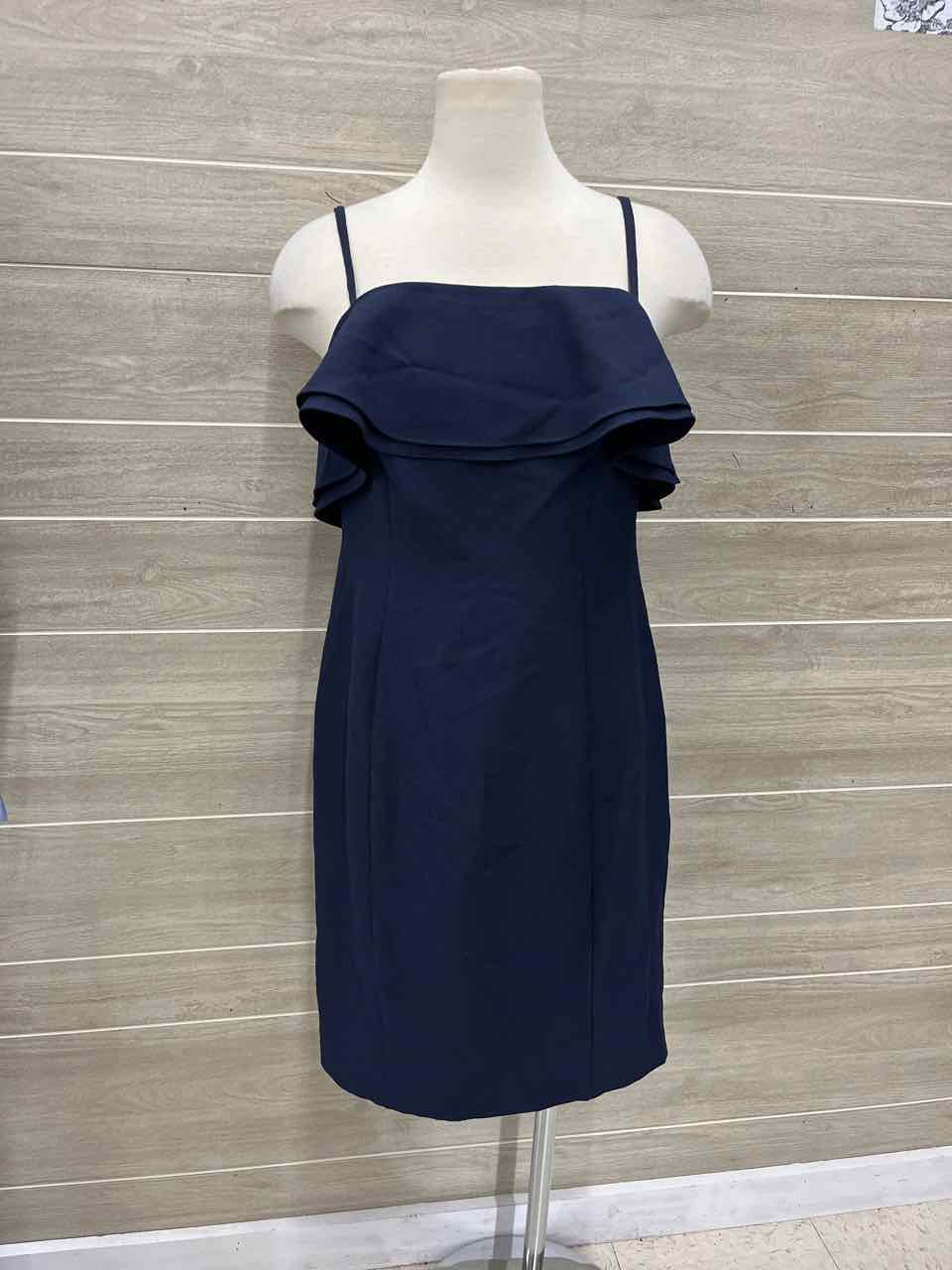 Karl Lagerfeld Size 4 Navy Womens Dress