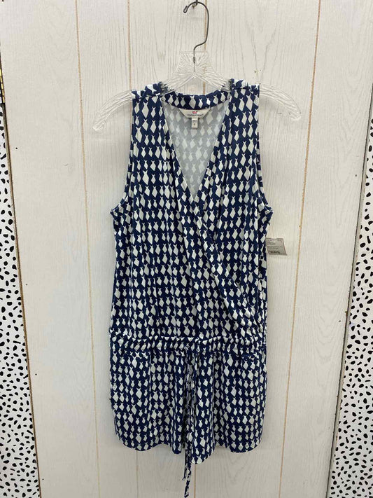 Vineyard Vines Blue Womens Size Small Romper