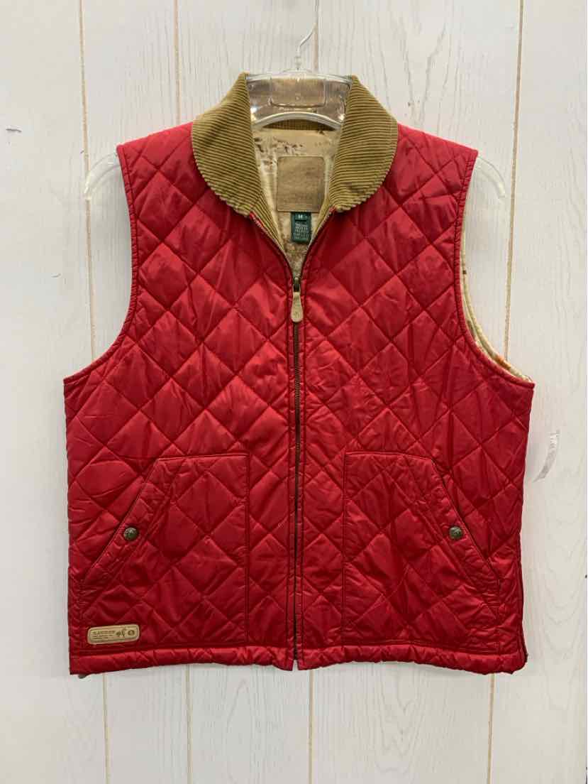 Ralph Lauren Red Womens Size M Vest