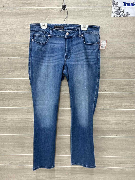 Lee Blue Womens Women Size 16 Jeans