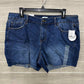 dip Blue Womens Women Size 18W Shorts