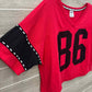 PINK Red Womens Women Size L Shirt