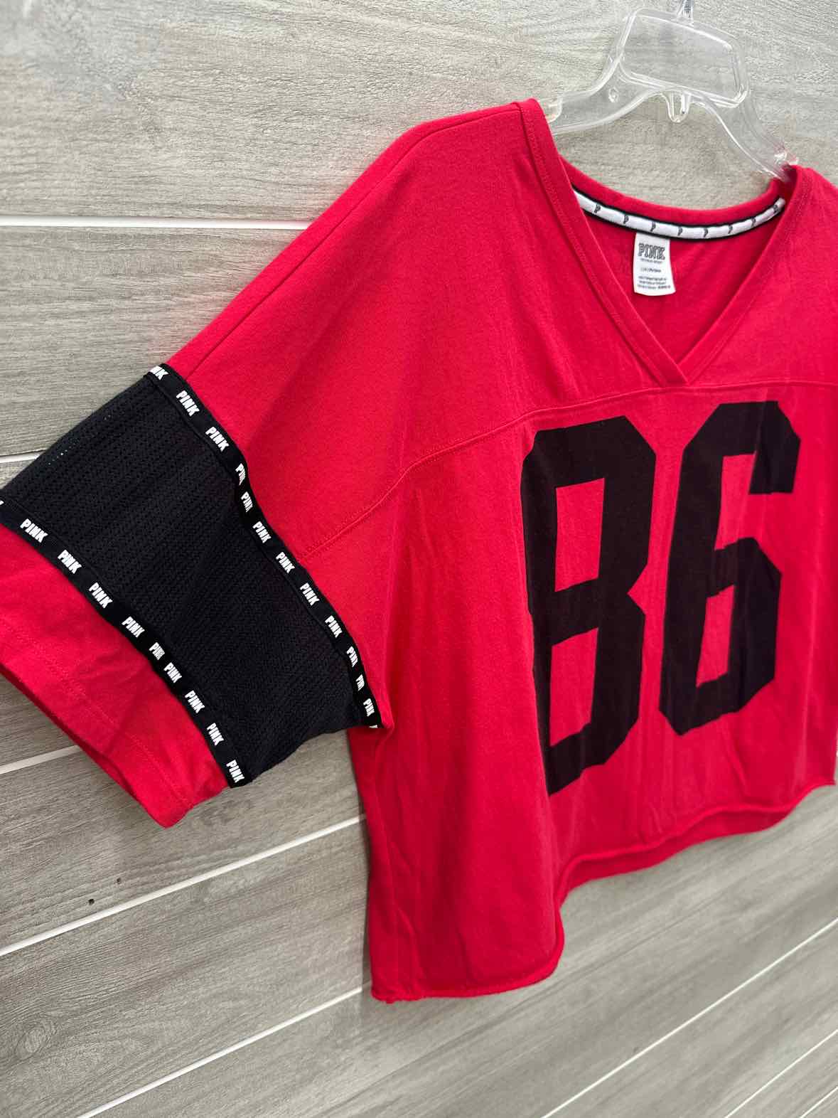 PINK Red Womens Women Size L Shirt
