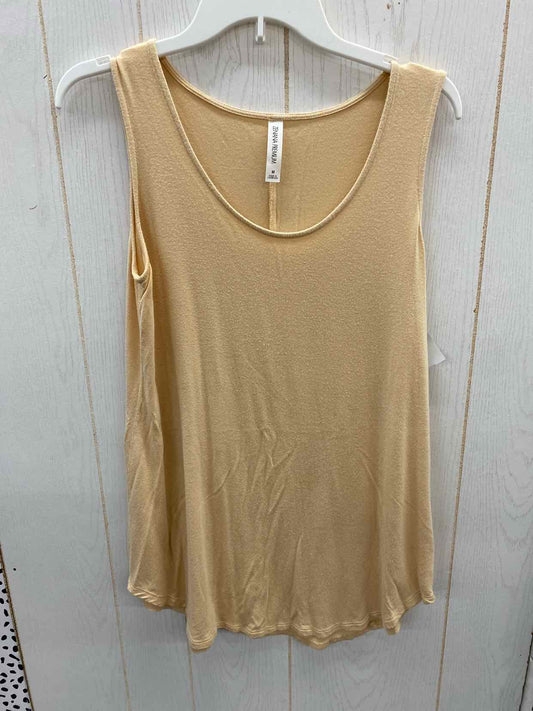 Zenana Yellow Womens Size M Tank Top