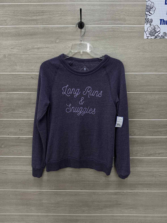Size XS Purple Womens Sweatshirt