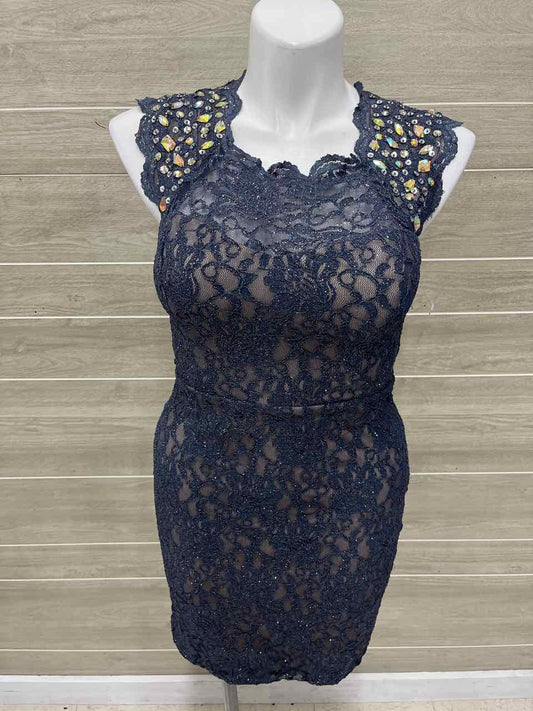 City Triangles Size 13 Gray Junior Dress