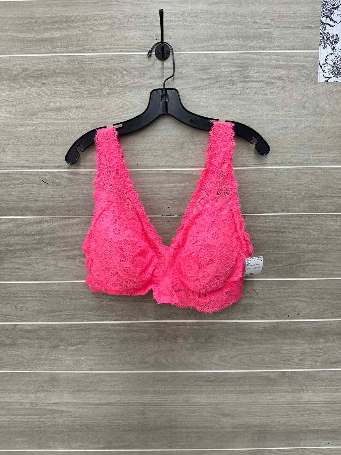 AERIE Pink Womens Women Size XXL Bra