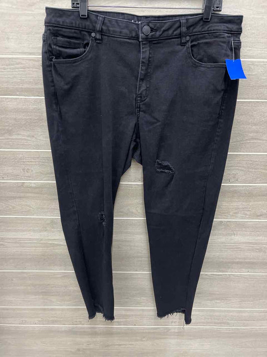 Lane Bryant Size 18 Black Plus Jeans