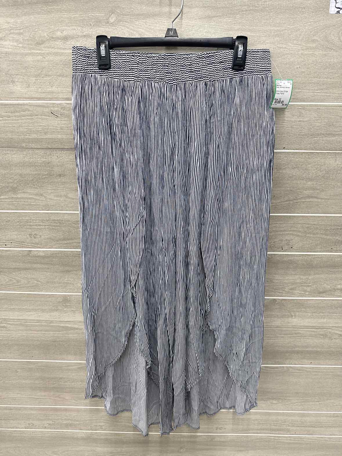 Maurices Size 12 Navy Womens Pants