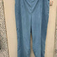 Alfred Dunner Blue Womens Size 18W Pants