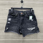 Arizona Size 7 Black Junior Shorts