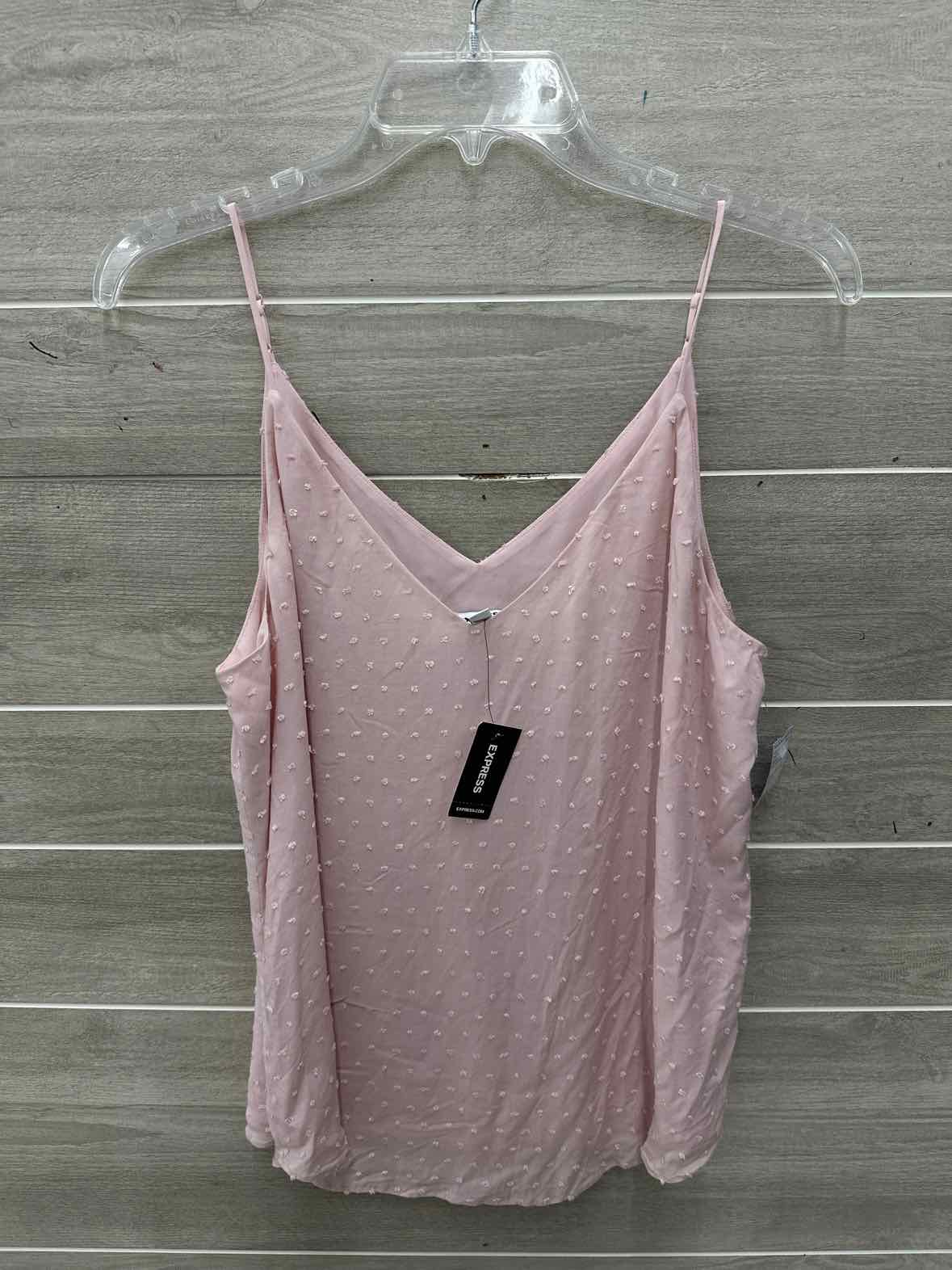 Express Size M Pink Womens Tank Top