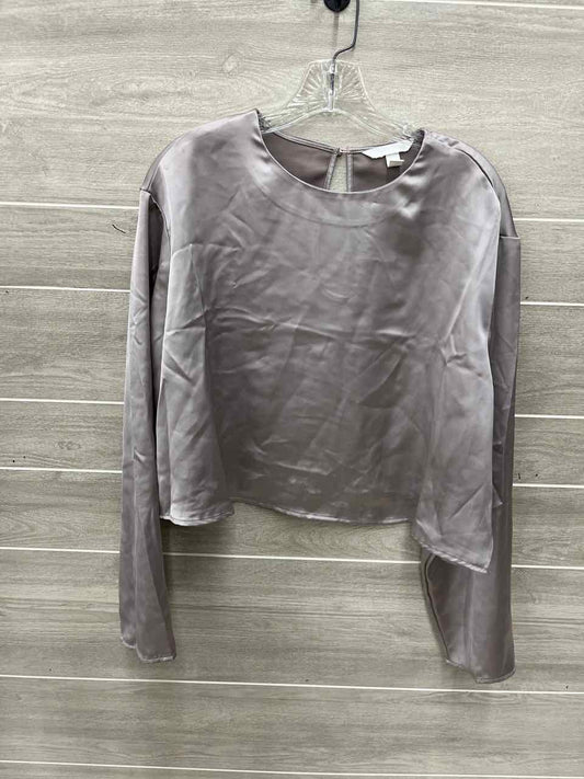 H&M Size XL Taupe Womens Shirt