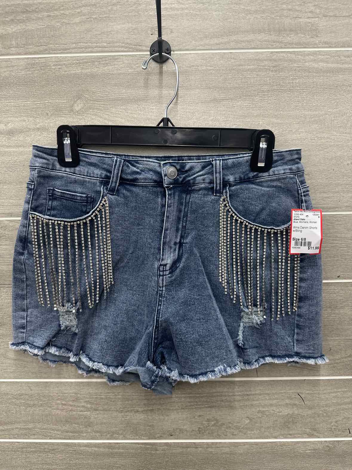 Altard State Size 6/8 Blue Womens Shorts