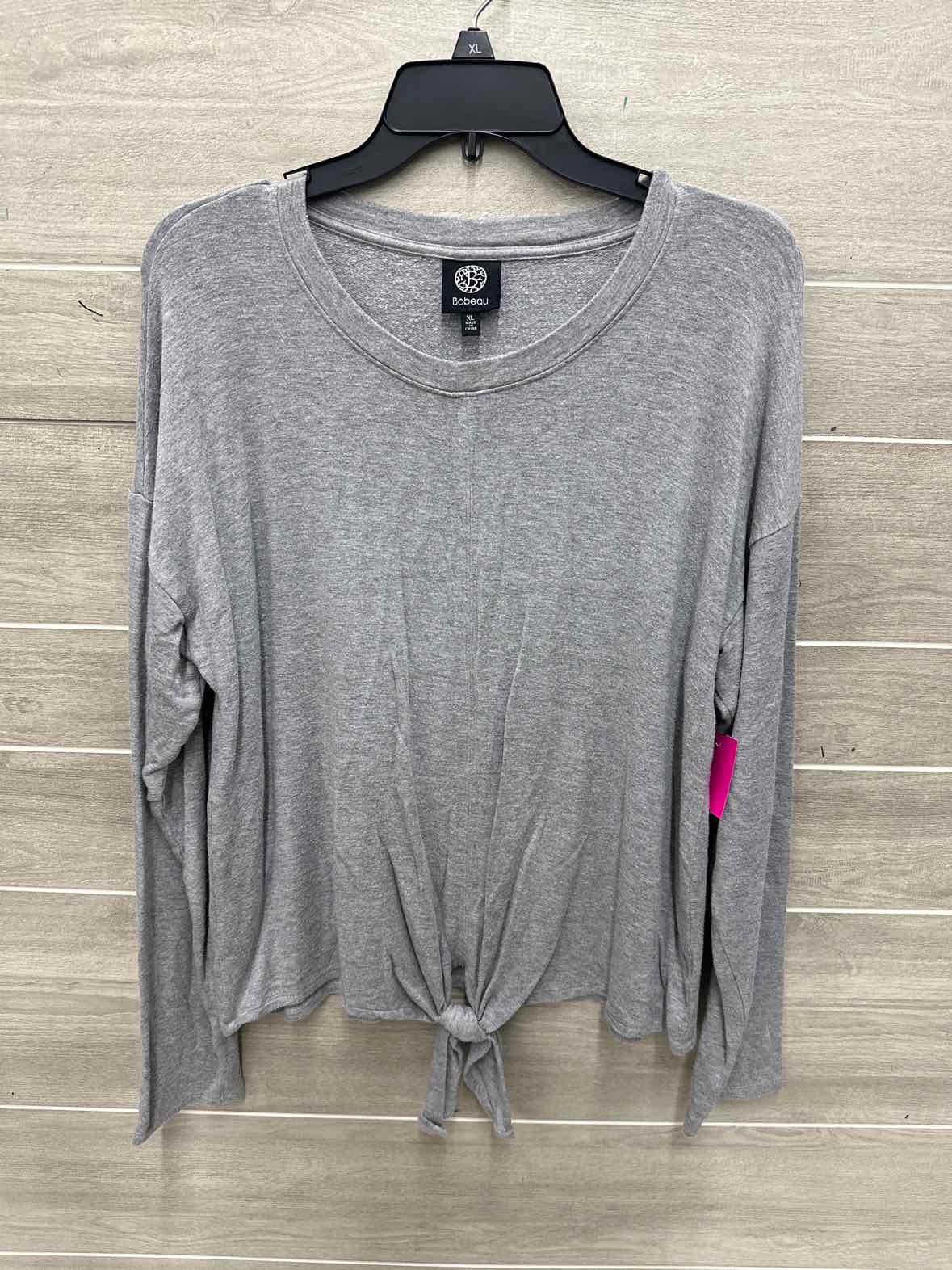 Bobeau Size XL Gray Womens Shirt