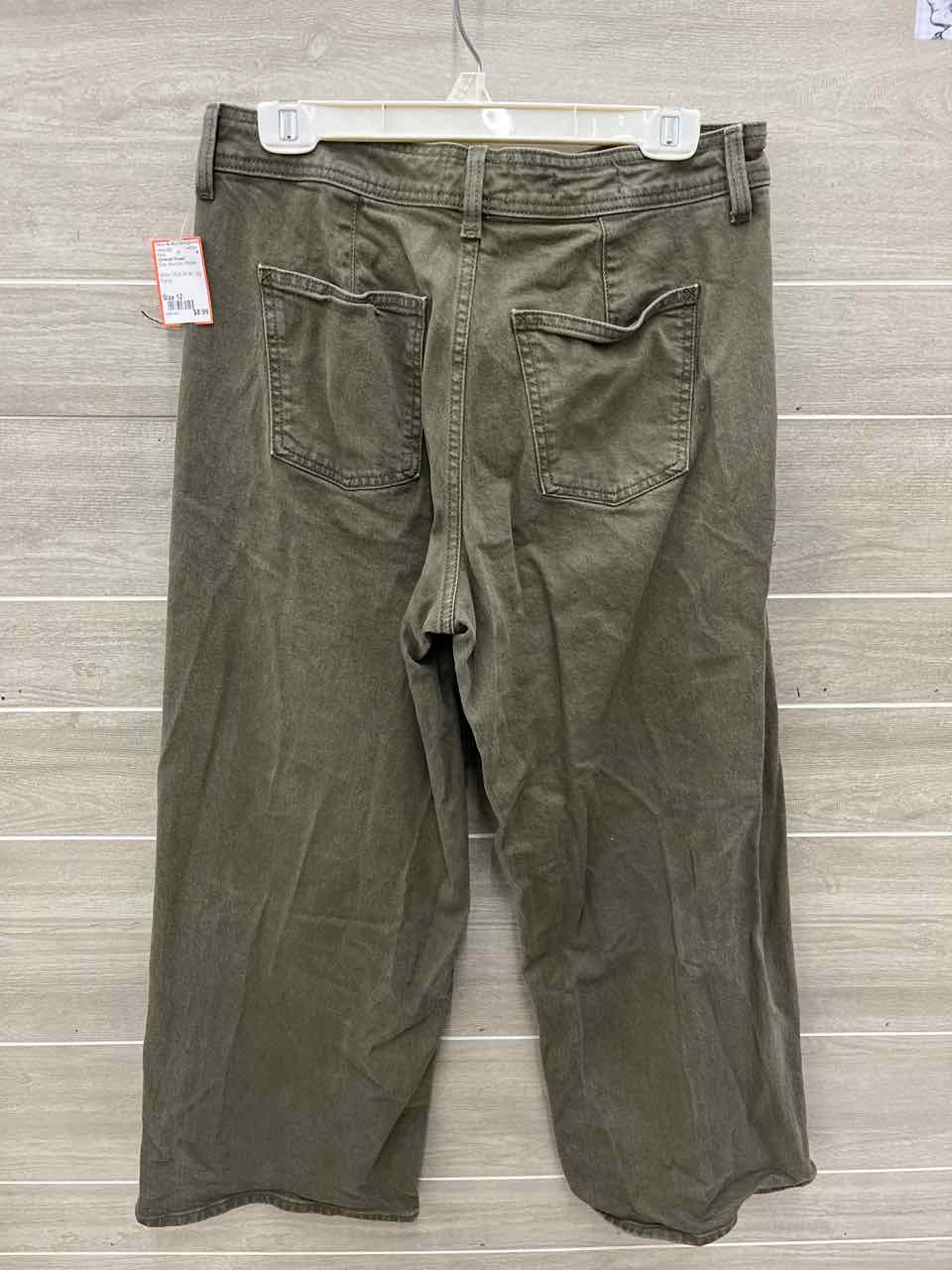 Universal Thread Size 12 Olive Womens Pants