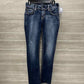 Silver Size 6 Long Blue Womens Jeans