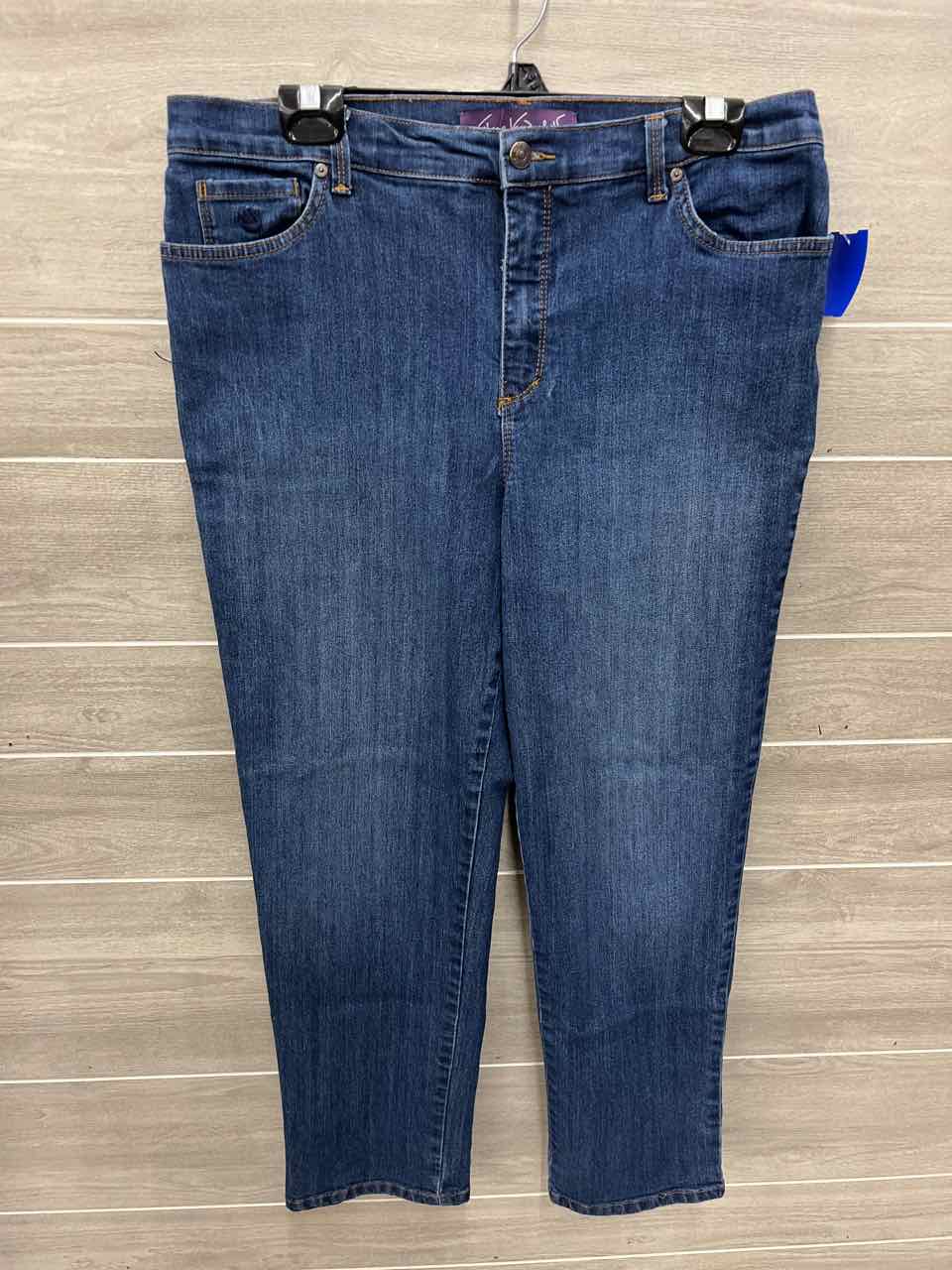 Gloria Vanderbilt Size 16 Short Blue Petite Jeans