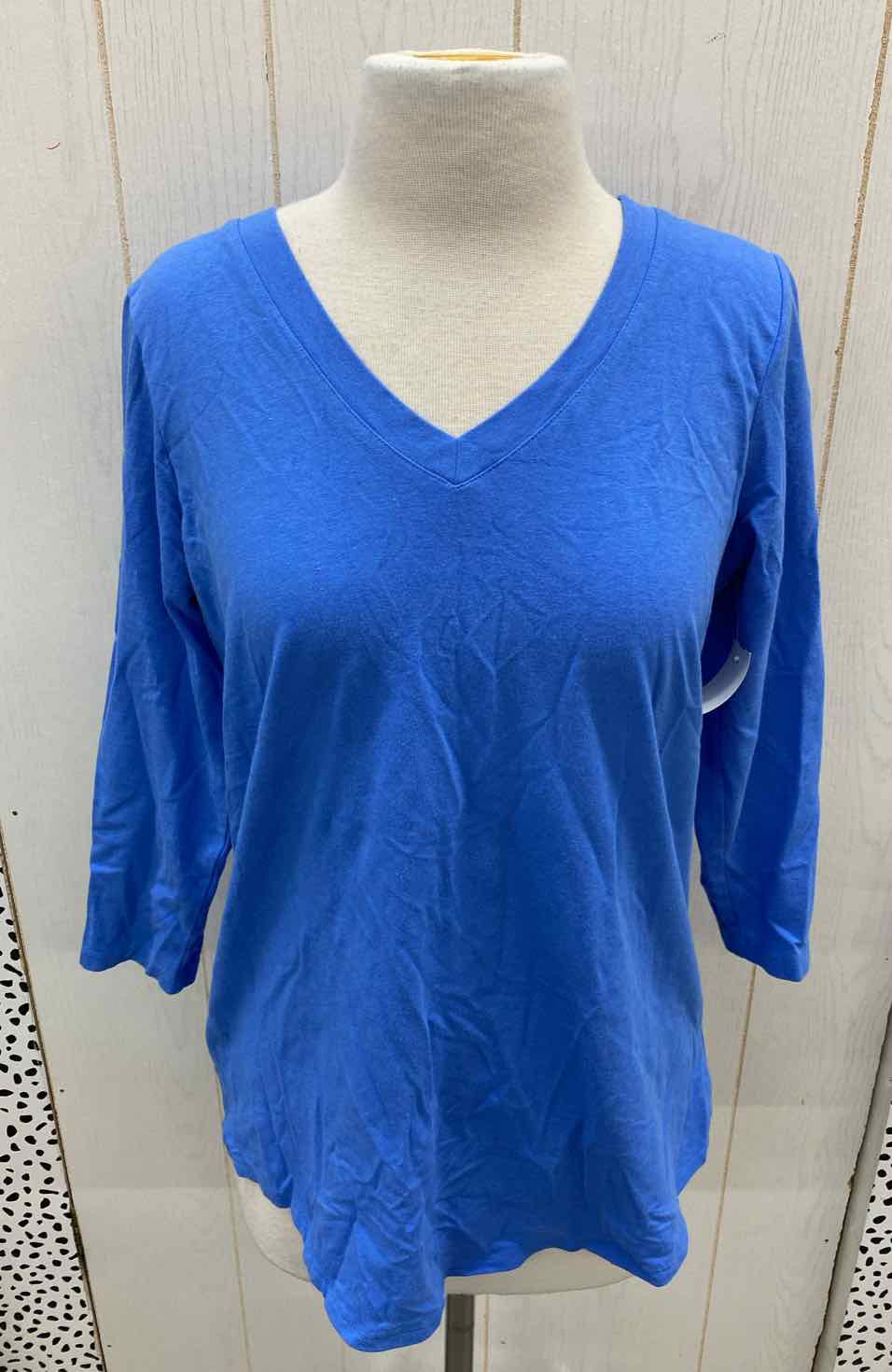 Susan Graver Blue Womens Size Small Shirt