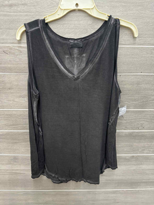 Zenana Gray Womens Women Size XL Tank Top
