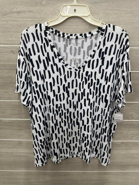 Nine West Size XL Black Womens Shirt