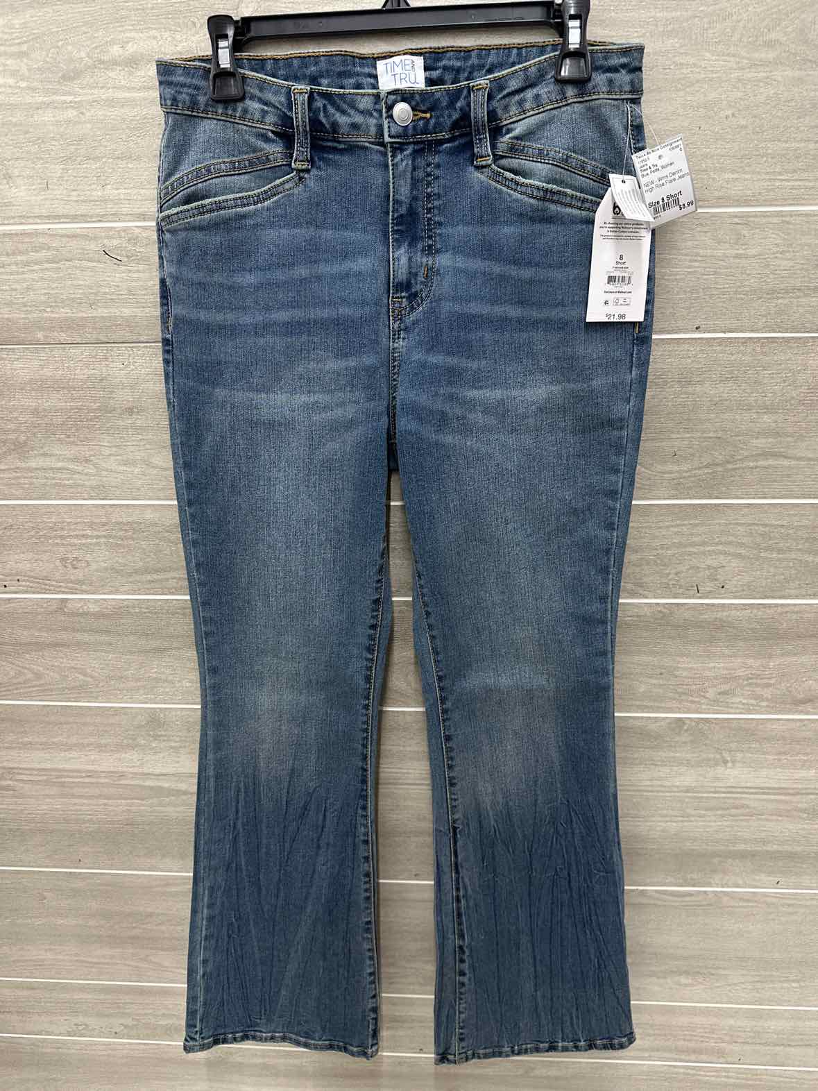Time & Tru Size 8 Short Blue Petite Jeans