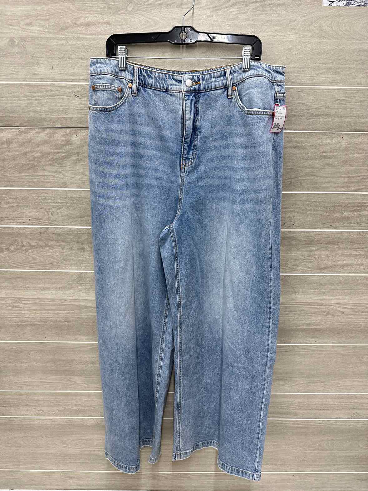 On 34th Size 16W Blue Plus Jeans