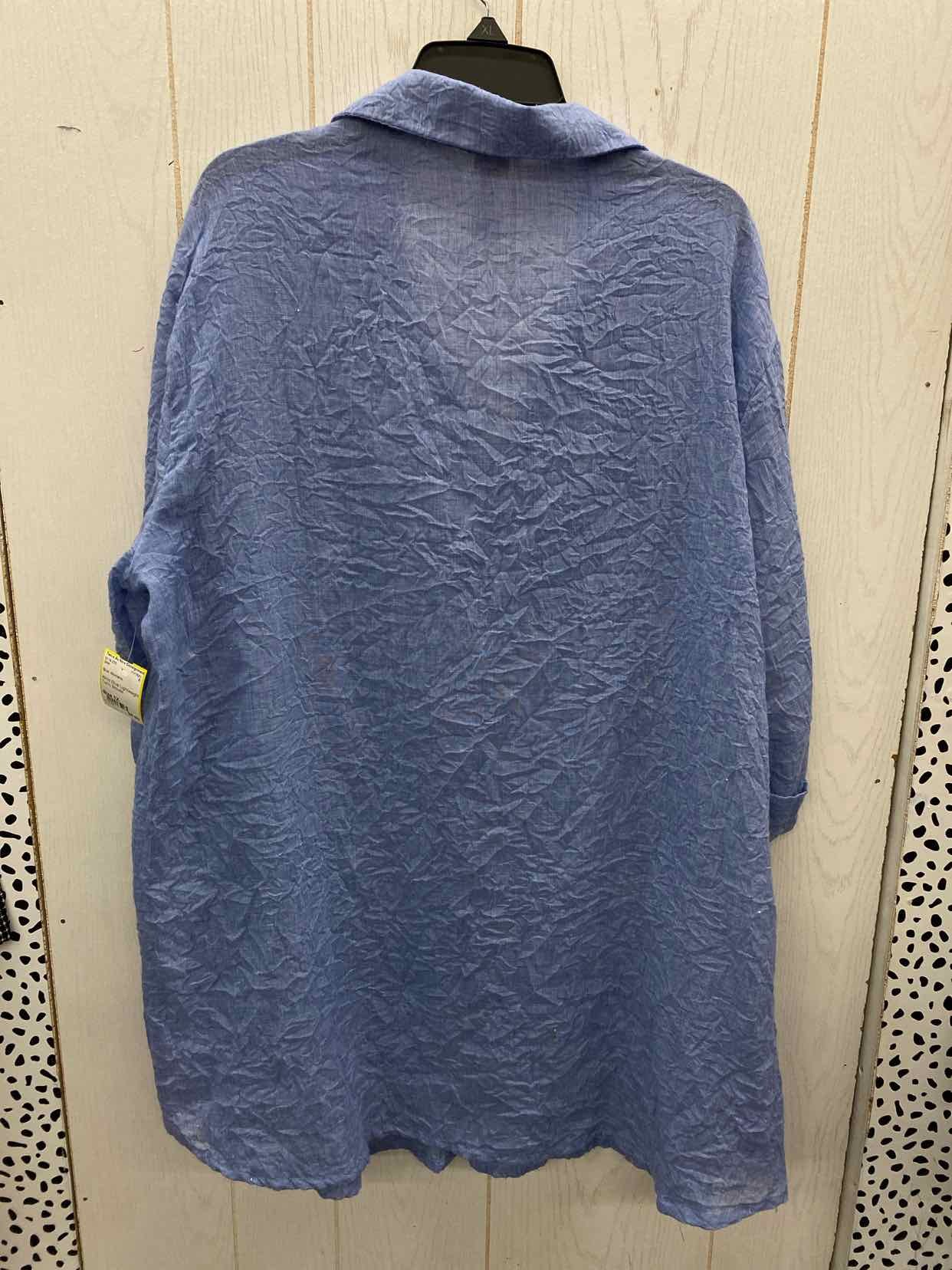 Blue Womens Size 1X Shirt