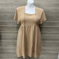 Heyson Size 10 Tan Womens Dress