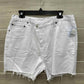 Size 12 White Womens Shorts