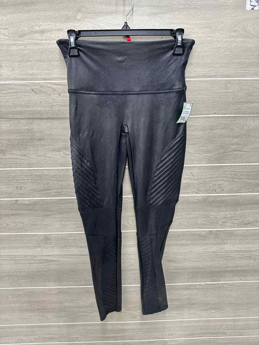Spanx Size M/L Black Womens Leggings