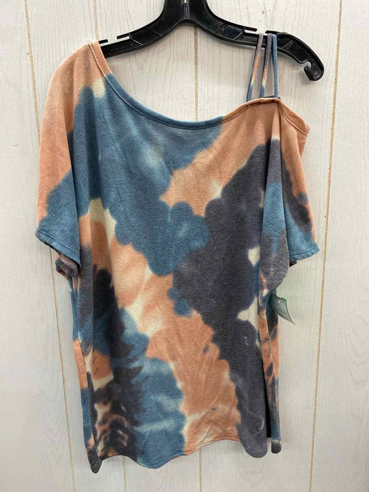 Bibi Teal Womens Size L Shirt