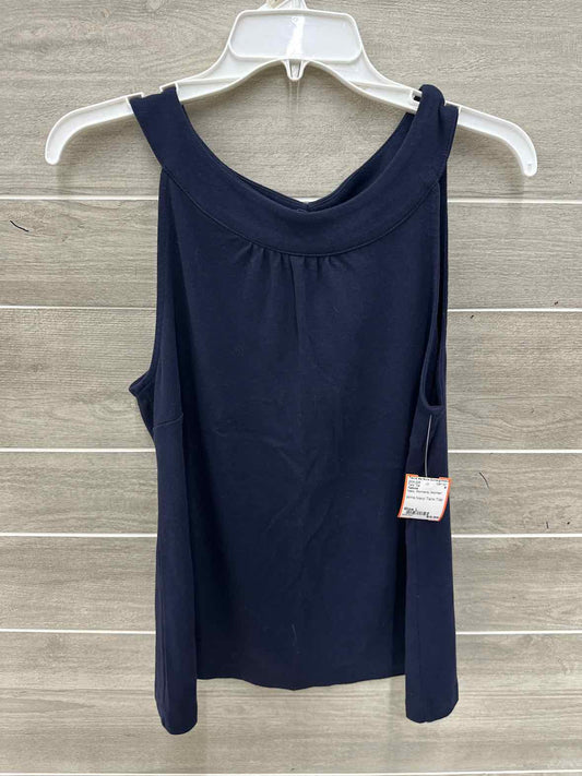 Talbots Navy Womens Women Size L Tank Top