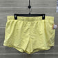 Athletic Works Size 22 Yellow Plus Shorts
