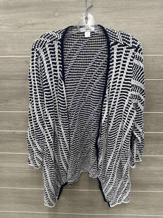 CJ Banks Size 1X Navy Plus Sweater
