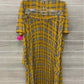 Vince Camuto Yellow Womens Size L Skirt Set