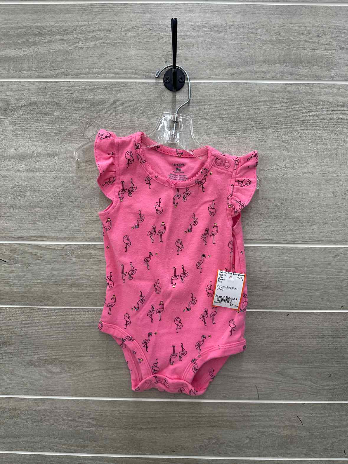 Carters Infant 9 Months Onsie