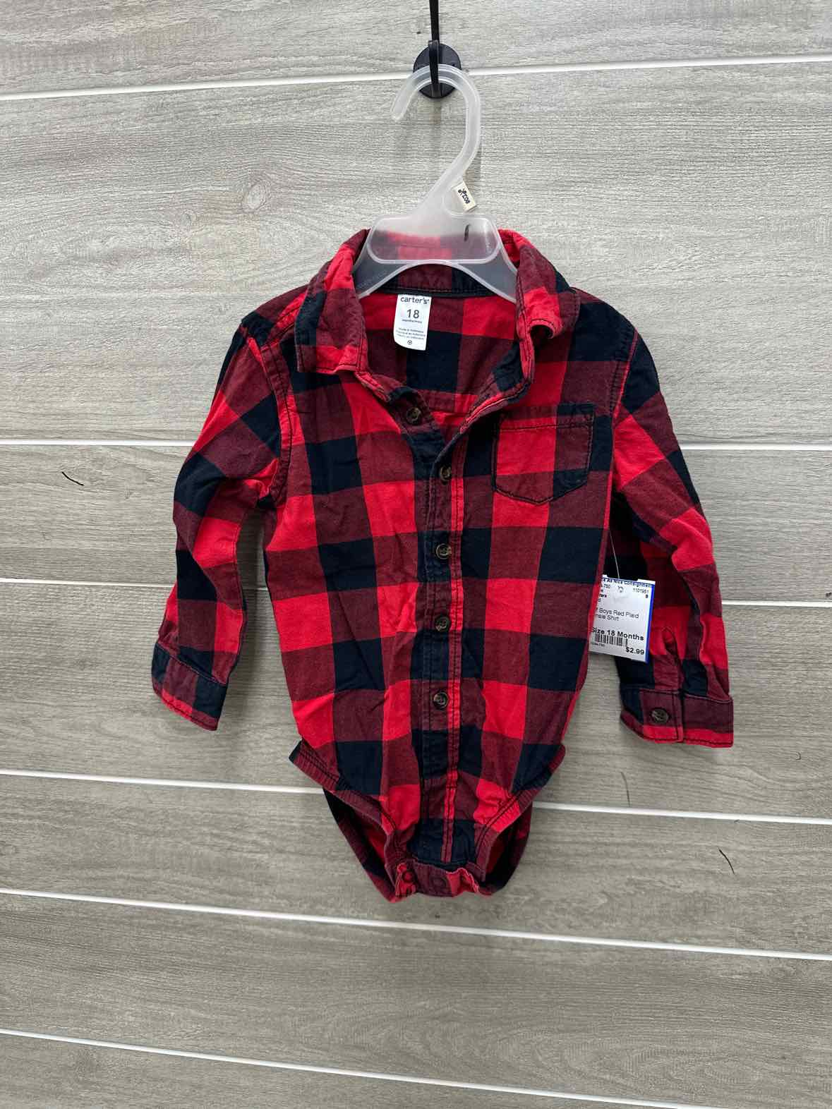 Carters Infant 18 Months Onsie