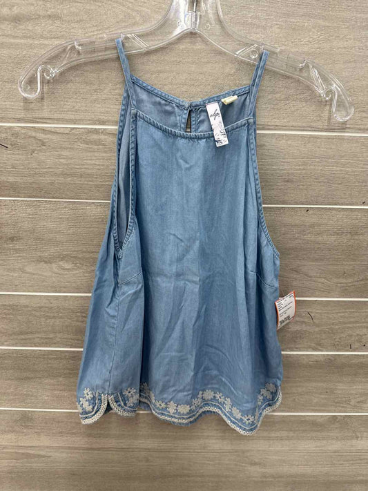 ALYA Blue Womens Women Size Small Tank Top