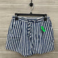 Everly Size 8 Blue Womens Shorts